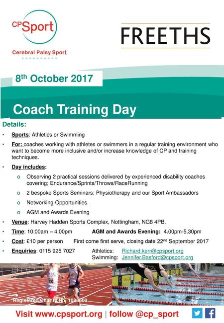 Coach Training Day 8th October 2017