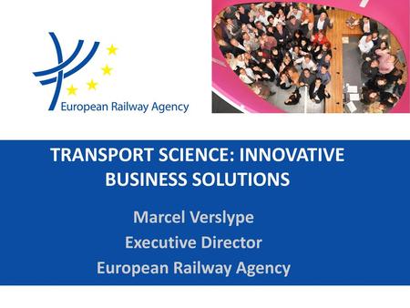 TRANSPORT SCIENCE: INNOVATIVE BUSINESS SOLUTIONS