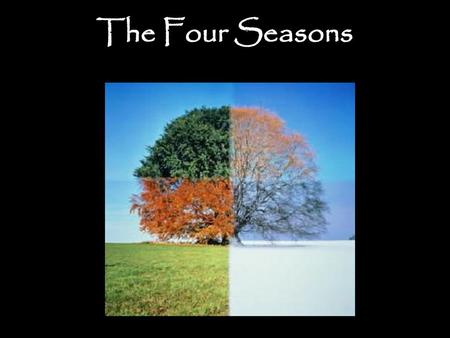 The Four Seasons.