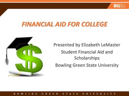 Financial aid for college