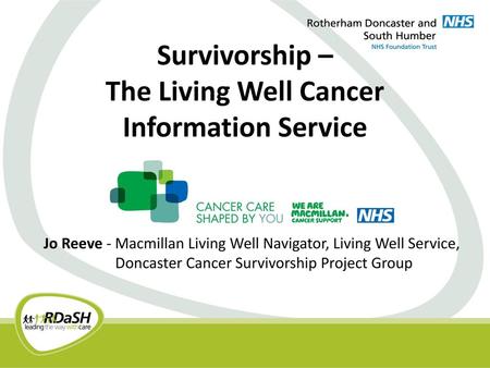 Survivorship – The Living Well Cancer Information Service