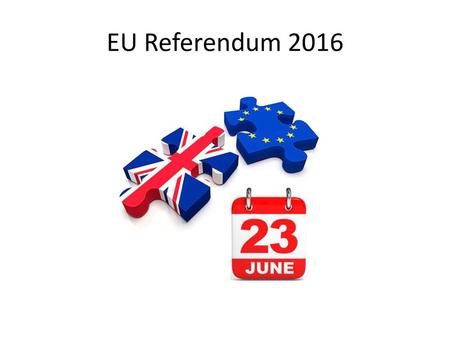 EU Referendum 2016.