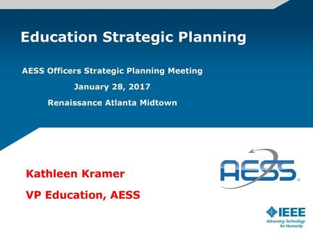 Education Strategic Planning
