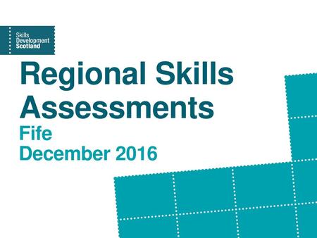 Regional Skills Assessments