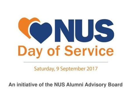 An initiative of the NUS Alumni Advisory Board
