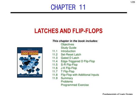 LATCHES AND FLIP-FLOPS