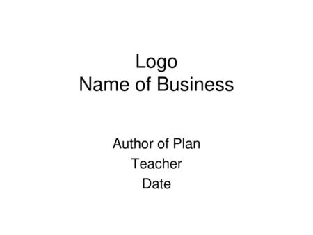 Author of Plan Teacher Date