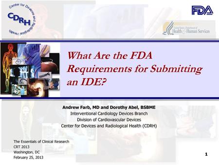 What Are the FDA Requirements for Submitting an IDE?