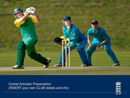 Cricket Activator Presentation