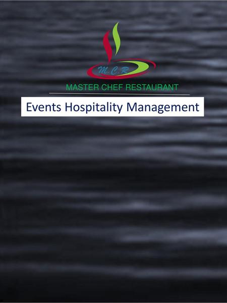 Events Hospitality Management