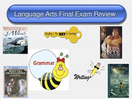 Language Arts Final Exam Review