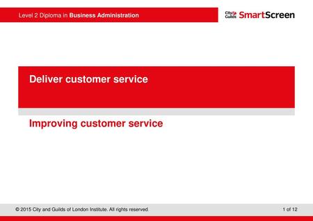Improving customer service