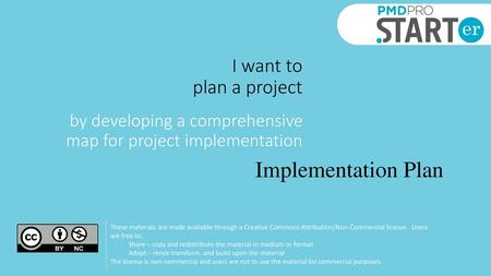 Implementation Plan I want to plan a project