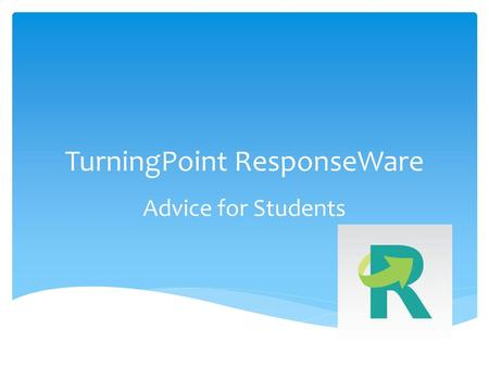 TurningPoint ResponseWare