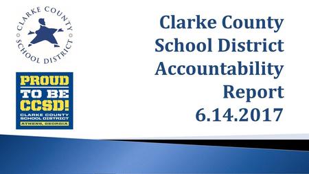 Clarke County School District Accountability Report