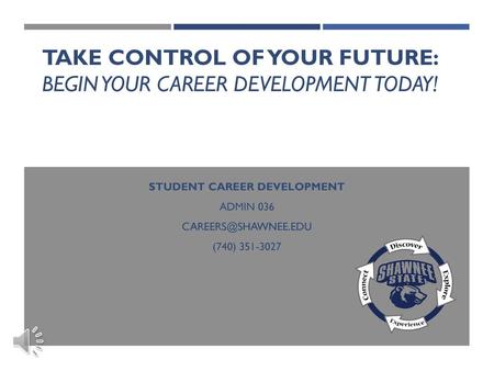 Take Control of Your Future: Begin Your Career Development Today!