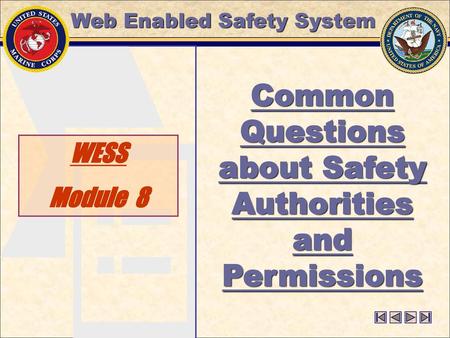 Common Questions about Safety Authorities and Permissions