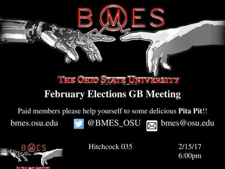 February Elections GB Meeting