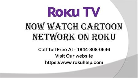 Now Watch Cartoon Network On Roku