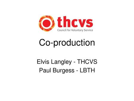 Elvis Langley - THCVS Paul Burgess - LBTH