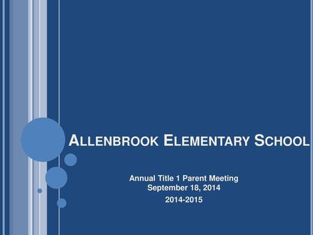 Allenbrook Elementary School