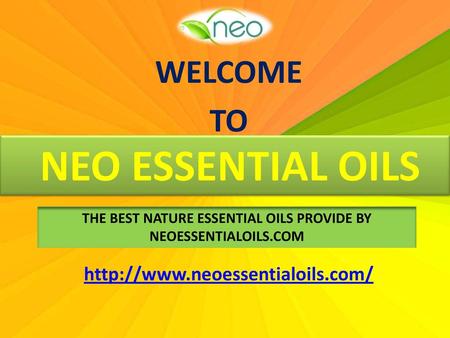 The Best Nature Essential Oils Provide by Neoessentialoils.com