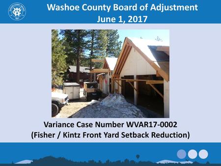 Washoe County Board of Adjustment June 1, 2017