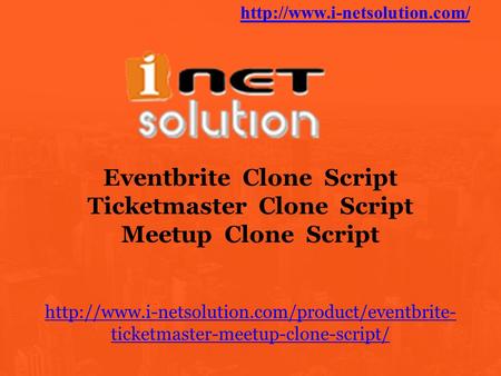 Eventbrite Clone Script Ticketmaster Clone Script Meetup Clone Script  ticketmaster-meetup-clone-script/