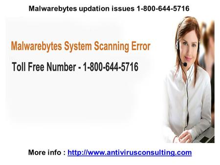 Malwarebytes updation issues 