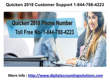 Quicken 2018 Customer Support 