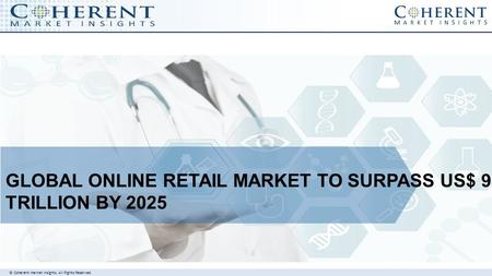 © Coherent market Insights. All Rights Reserved GLOBAL ONLINE RETAIL MARKET TO SURPASS US$ 9.5 TRILLION BY 2025.