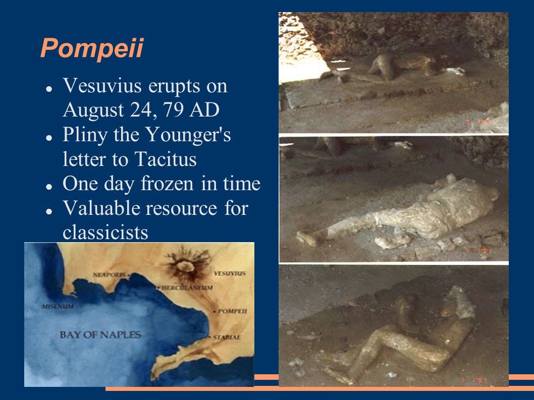 Pompeii Vesuvius erupts on August 24, 79 AD - ppt video online download