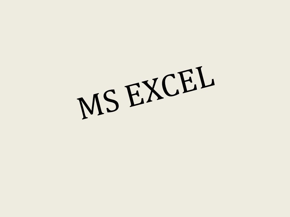 Ms excel is a program used to Ms excel is a program used to