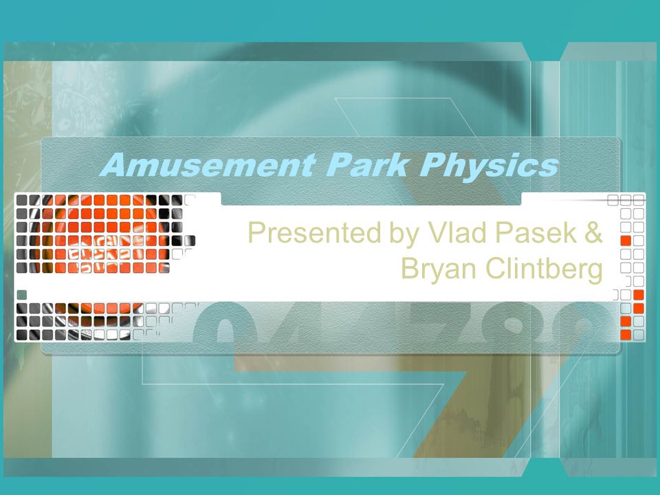 amusement park physics