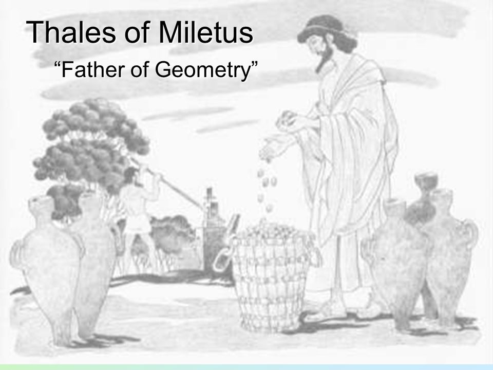 Реферат: Thales Of Miletus A Brief History Essay