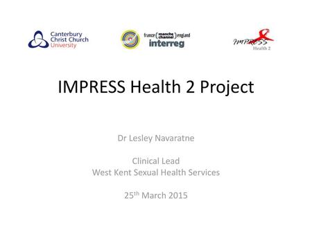 IMPRESS Health 2 Project