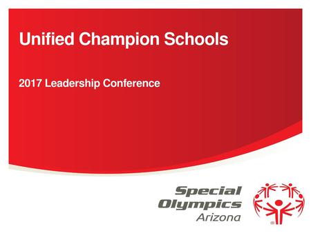 Unified Champion Schools
