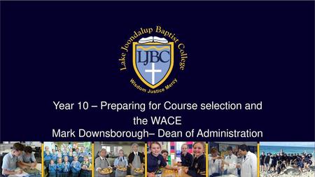 Year 10 – Preparing for Course selection and