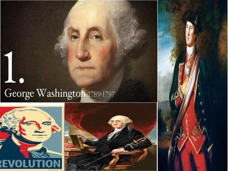 George Washington On April 30, 1789, on a balcony overlooking Wall Street in New York City, George Washington was sworn in as the first president.