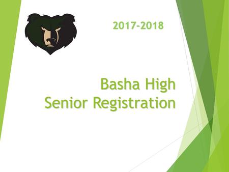 Basha High Senior Registration