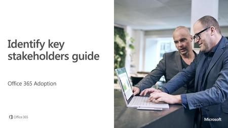 Identify key stakeholders guide