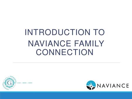 Introduction to Naviance Family Connection