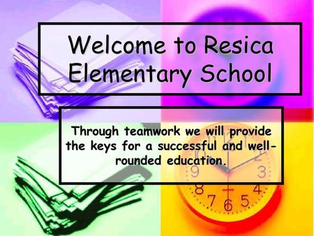 Welcome to Resica Elementary School