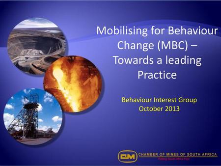Mobilising for Behaviour Change (MBC) – Towards a leading Practice