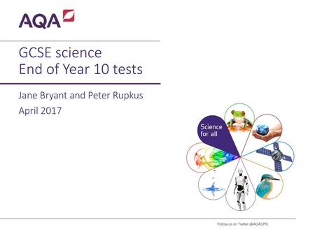 GCSE science End of Year 10 tests