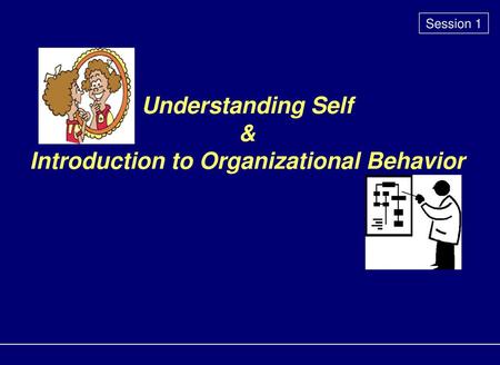 Understanding Self & Introduction to Organizational Behavior