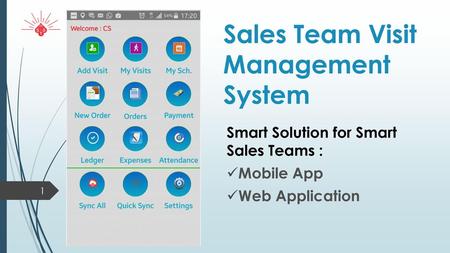 Sales Team Visit Management System