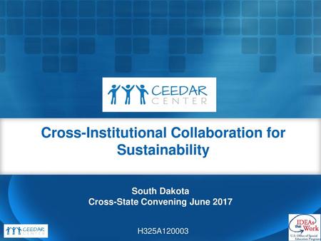 Cross-Institutional Collaboration for Sustainability