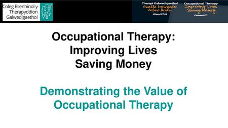Occupational Therapy: Demonstrating the Value of Occupational Therapy