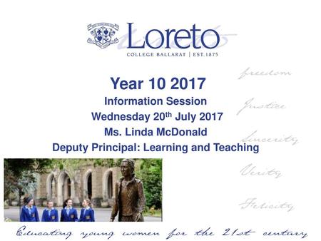 Deputy Principal: Learning and Teaching